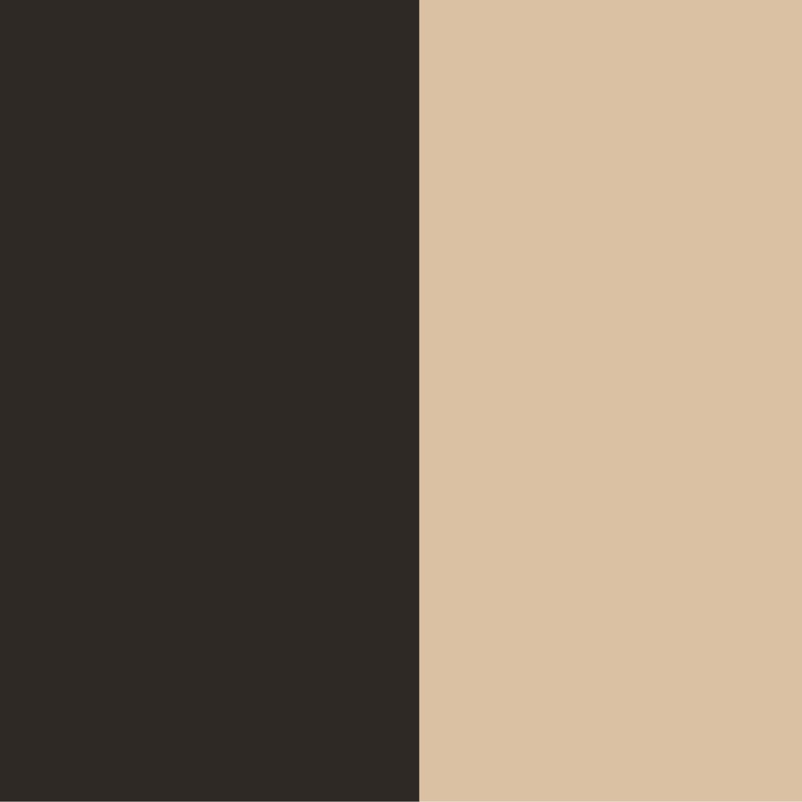 Bicolor (Preto/Nude)